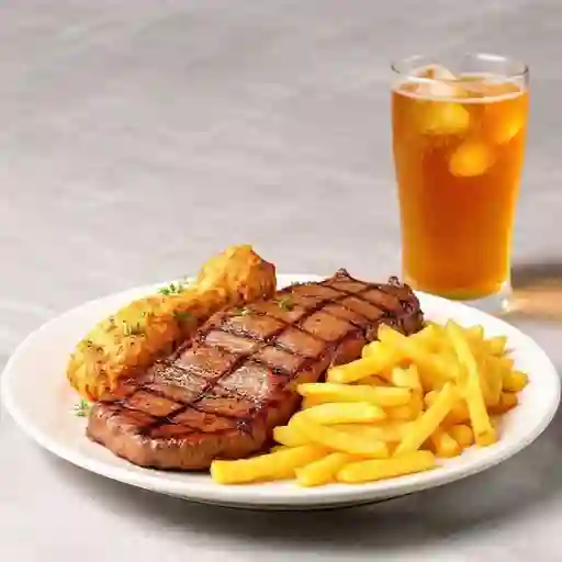 Parrilla Pollo y Carne Grande