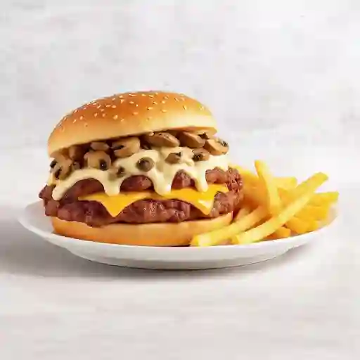 Sandwich Patron Doble + Papas Fritas