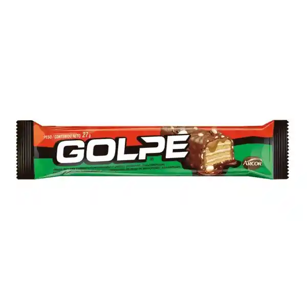 Golpe Snack Oblea Rellena Sabor Chocolate