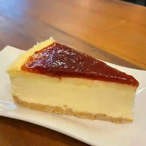 Porción de Cheesecake de Frambuesa