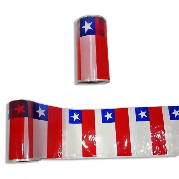 Guirnalda Bandera Chile Grande 80 m