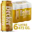 Cerveza Golden Becker Lata.