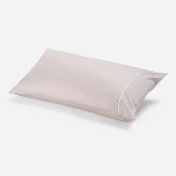 Funda Almohada 300 Hilos Americana Plata Rosen