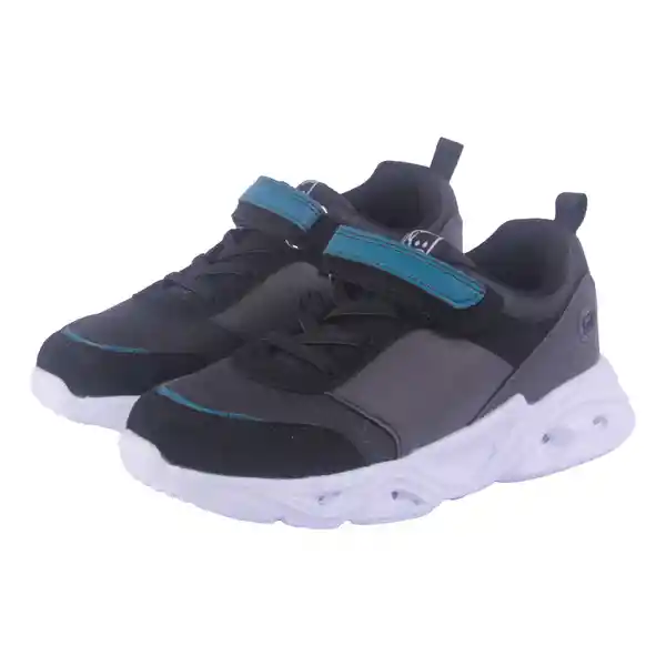 Zapatillas Niño Color Negro Talla 30 Pillin