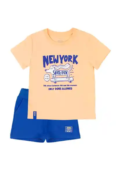 Conjunto Day to Day Bebé Naranjo Claro 6/12 703