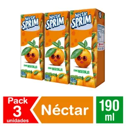 Sprim Néctar de Naranja en Caja 3 x 190 cc