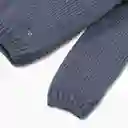 Sweater Alpino De Niño Azul Talla 9/12 Meses