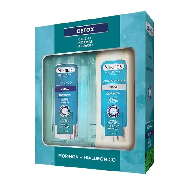 Simond's Shampoo Detox Hialurónico + Acondicionador