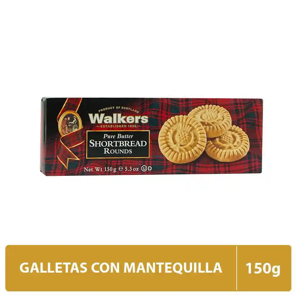 Walkers Galleta Shortbread de Mantequilla