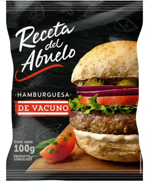 Receta Del Abuelo Hamburguesa Vacuno