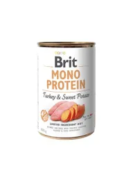 Brit Care Alimento Húmedo Perro Mono Protein Pavo y Papa Dulce