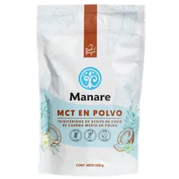 Manare Aceite Mct Polvo