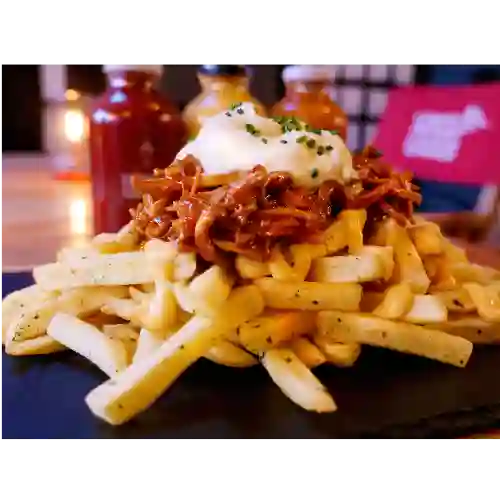Pulled pork fries
