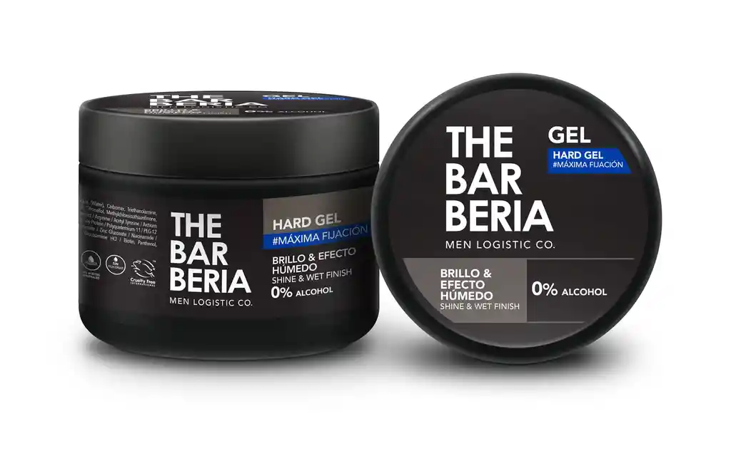 The Barberia Gel Máxima Fijación Sin Alcohol