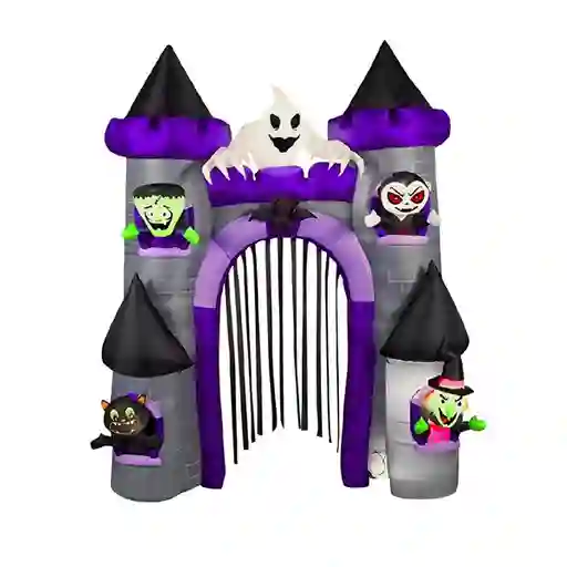 Inflable Castillo Halloween Led 270 cm