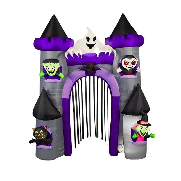 Inflable Castillo Halloween Led 270 cm