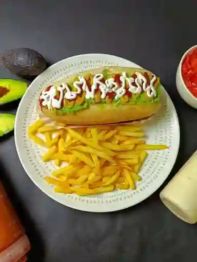 Completo, Papas Fritas más Bebida