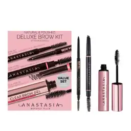 Anastasia Kit de Cejas Natural & Polished Deluxe Soft Brown