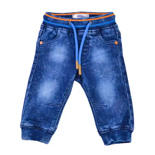 Jogger Bebé Unisex Azul Talla 4 A Pillin