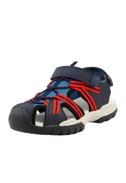 Sandalias Outdoor Velcro Junior Niño Azul 36 917