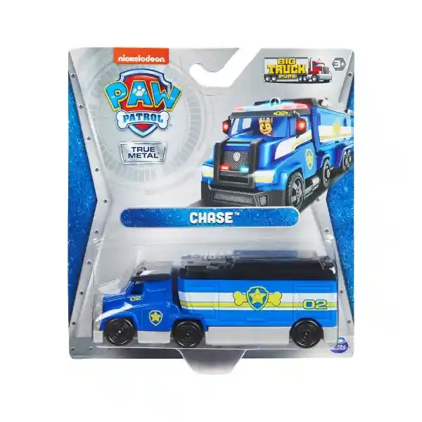 Vehículo True Metal Big Truck Pups Paw Patrol Chase