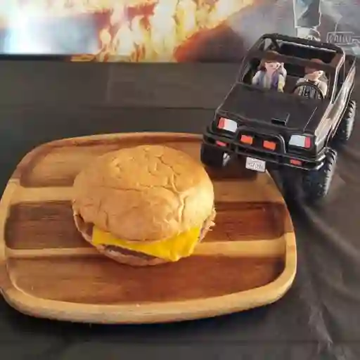 Hill valley cheese burger