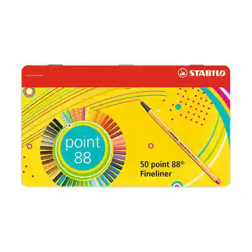 Stabilo Rotulador Fineliner Point 88 50 Colores
