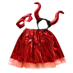 Set Diabla Tutú Antifaz Adulto