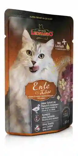 Leonardo Alimento para Gato con Pato y Queso