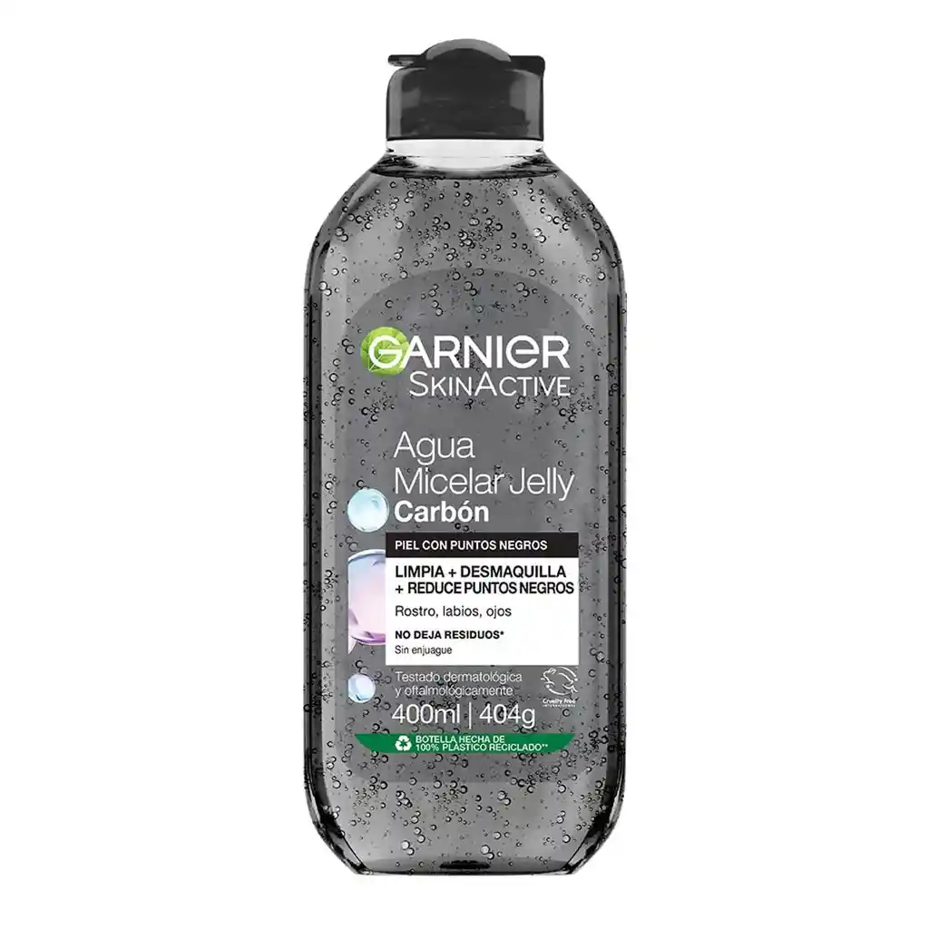 Garnier-Skin Active Agua Micelar Jelly Carbón