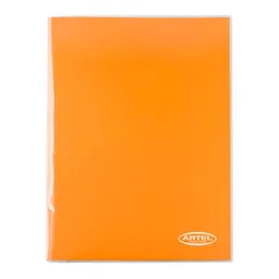 Artel Carpeta Con Gusano Naranja