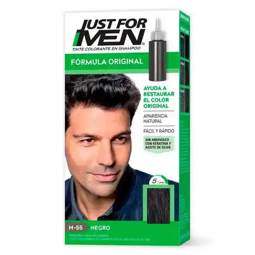Just For Men Shampoo Negro