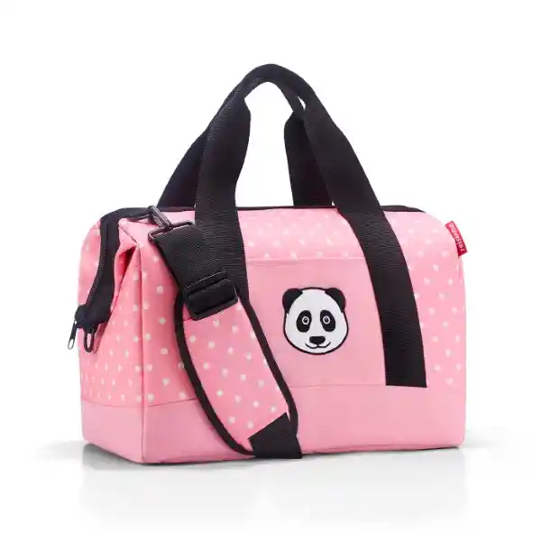 Bolso de Viaje Allrounder Panda Dots Rosa M Reisenthel