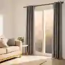 Cortina Blackout Color Ojetillos Blanco 140 x 240 cm Casaideas