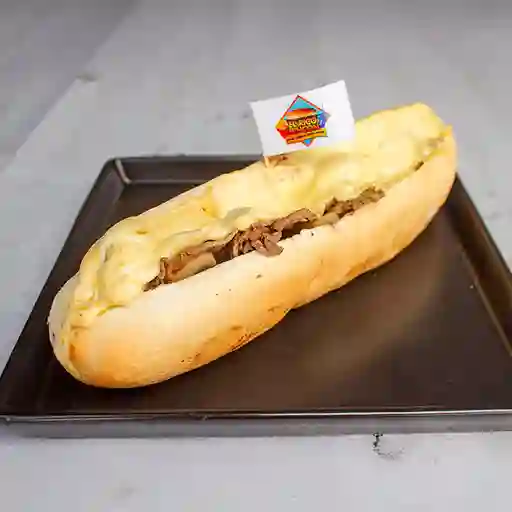 As Xl con Queso y Champiñones