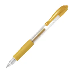 Pilot Bolígrafo Roller G-2 Dorado Metálico