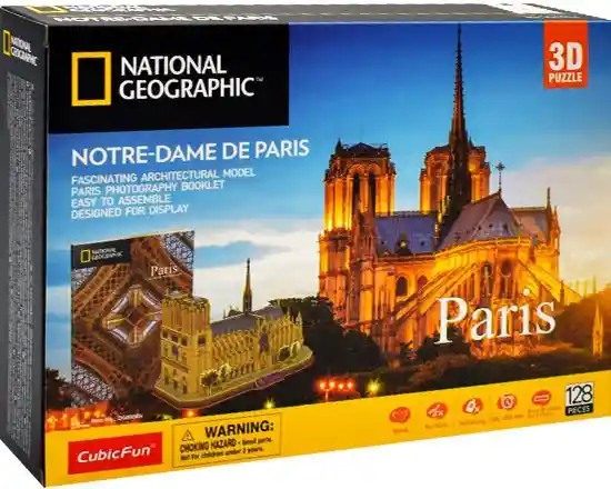 National Geographic 3d Puzzle Notre-Dame Paris