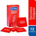 Durex Preservativos - Condones Sensitivo Delgado 12 unidades