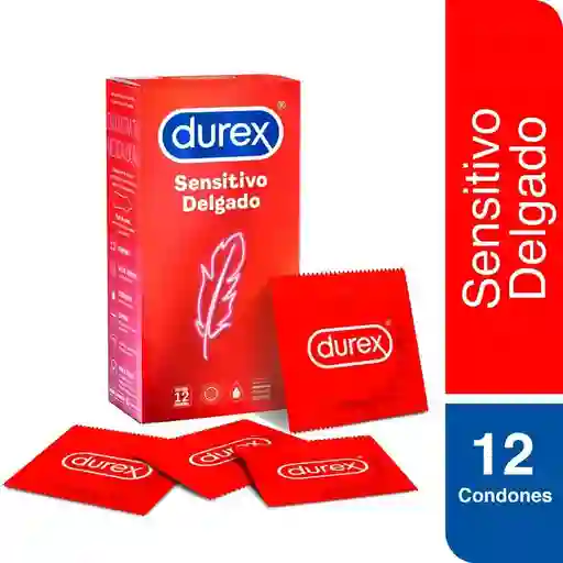 Durex Preservativo Sensitivo Delgado