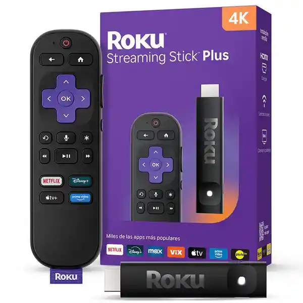 Roku Dispositivo Streaming Stick Plus