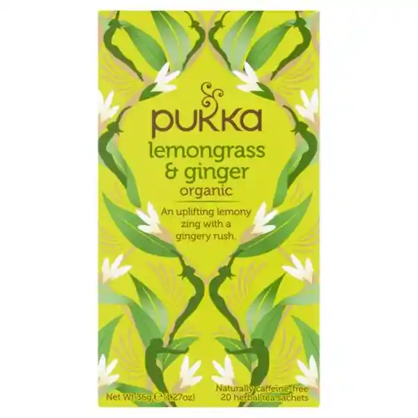 Pukka Infusión Lemongrass & Ginger