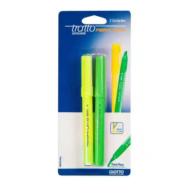 Tratto Destacador Amarillo/Verde