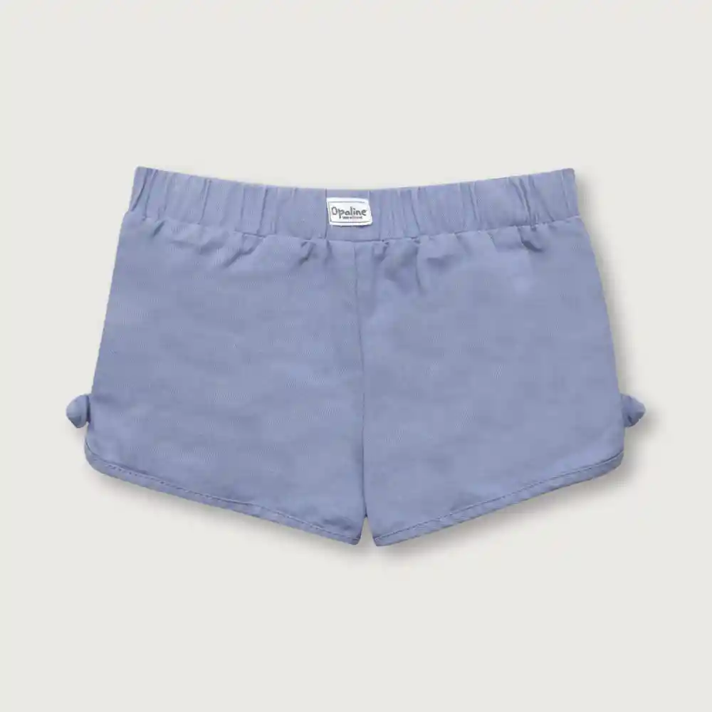 Short Con Elástico En La Cintura Niño Denim Talla 4 Años