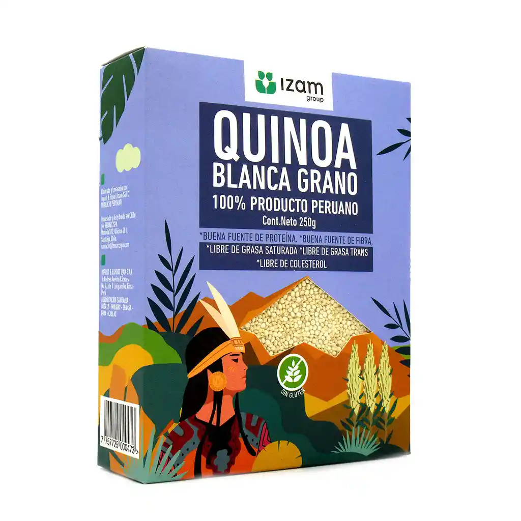 Izam Quinoa Blanca en Grano