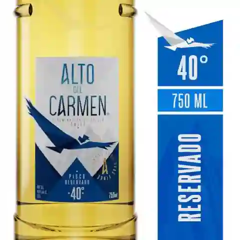 Alto Del Carmen Pisco Reservado Azul 40°
