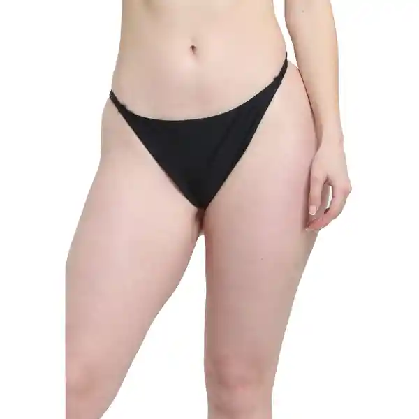 Bikini Colaless Cadera Ajustable Negro Talla XL Samia