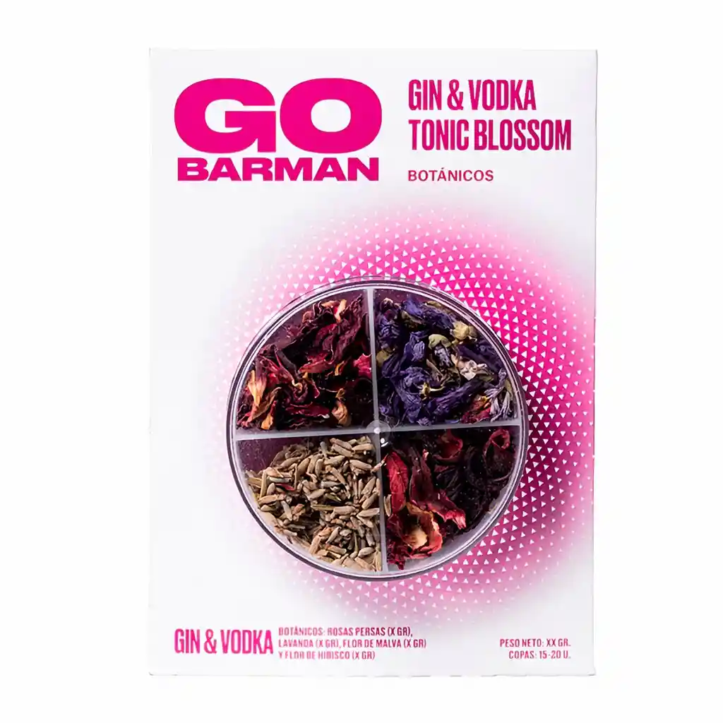 Go Barman Botánico Gin & Vodka Tonic Blossom