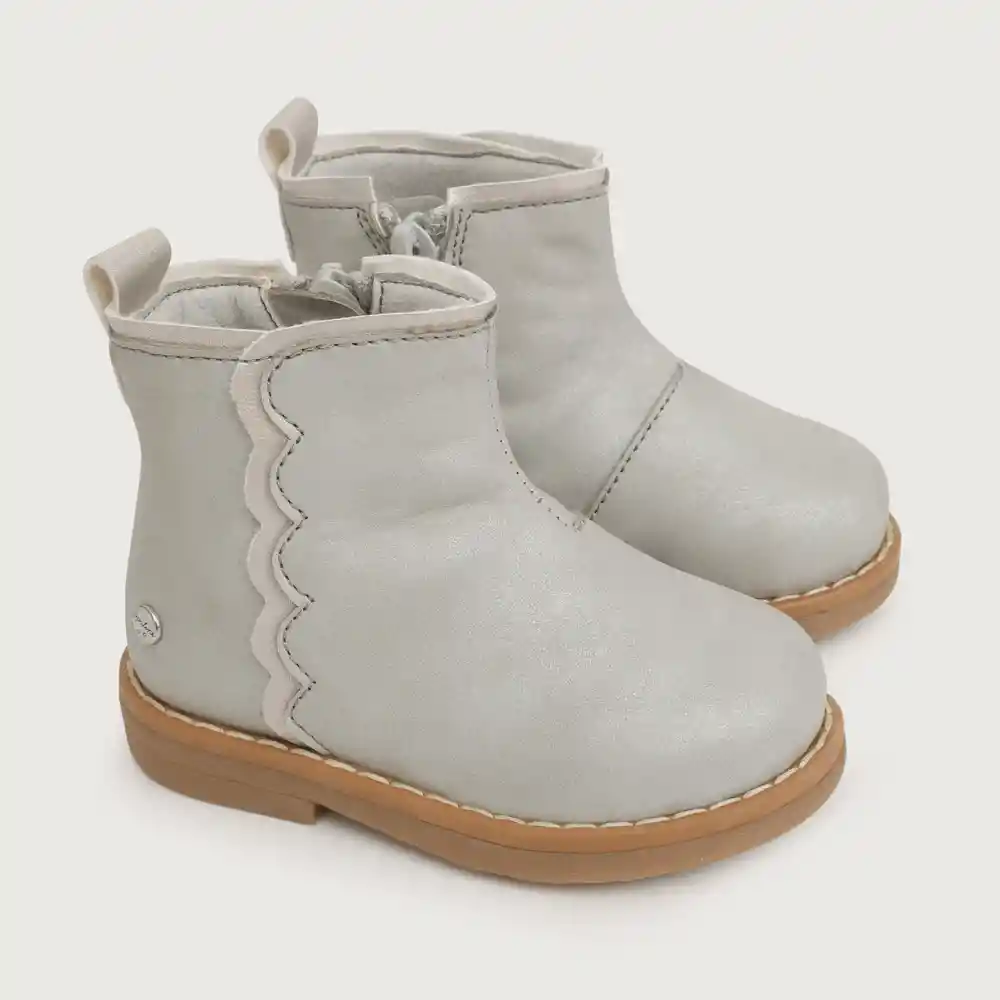 Botines Niña Gris Talla 27