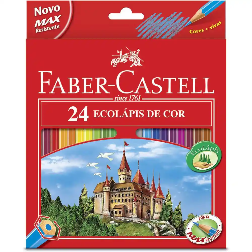 Ecolapiz Color Hexagonales C/24 Faber-castel