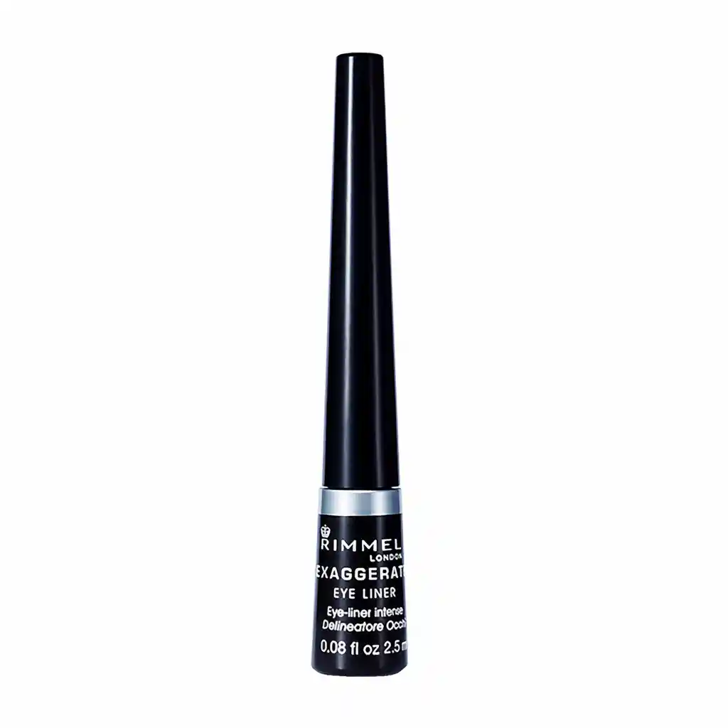 Rimmel Delineador Líquido Exaggerate Black 100